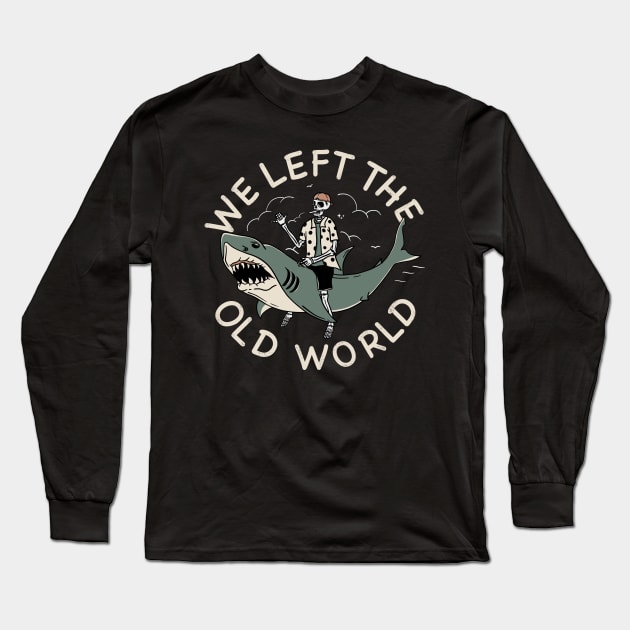 New World Long Sleeve T-Shirt by Summerdsgn